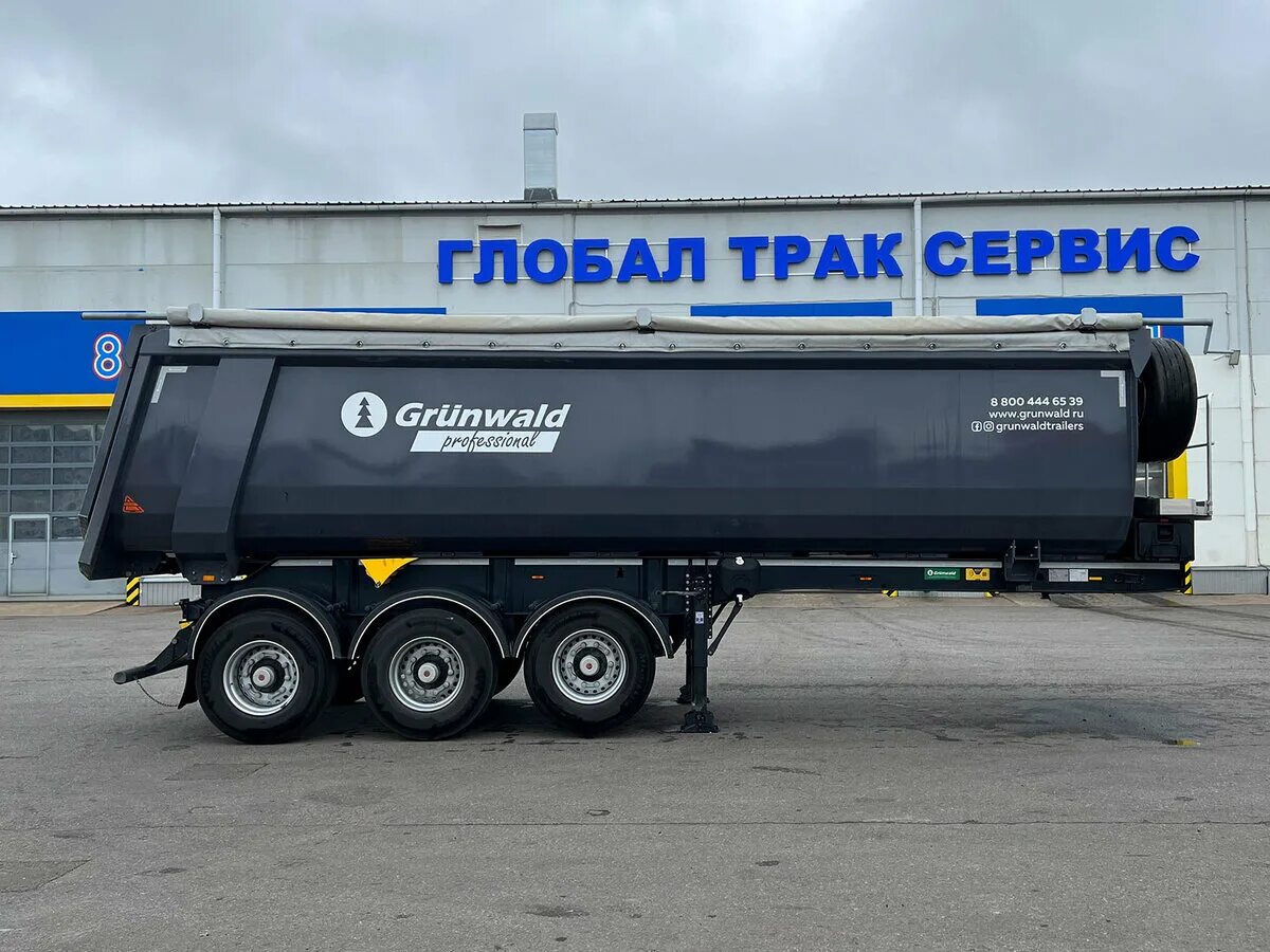 Грюнвальд полуприцепы. Полуприцеп самосвал сзап. самосвальный полуприцеп logo. грюнвальд полуприцепы в карьере.