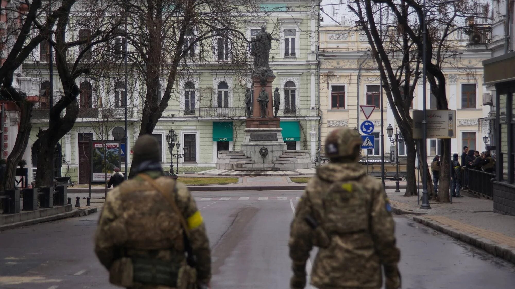 Военно обстановка в Одессе.