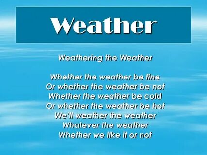 Whether but whether