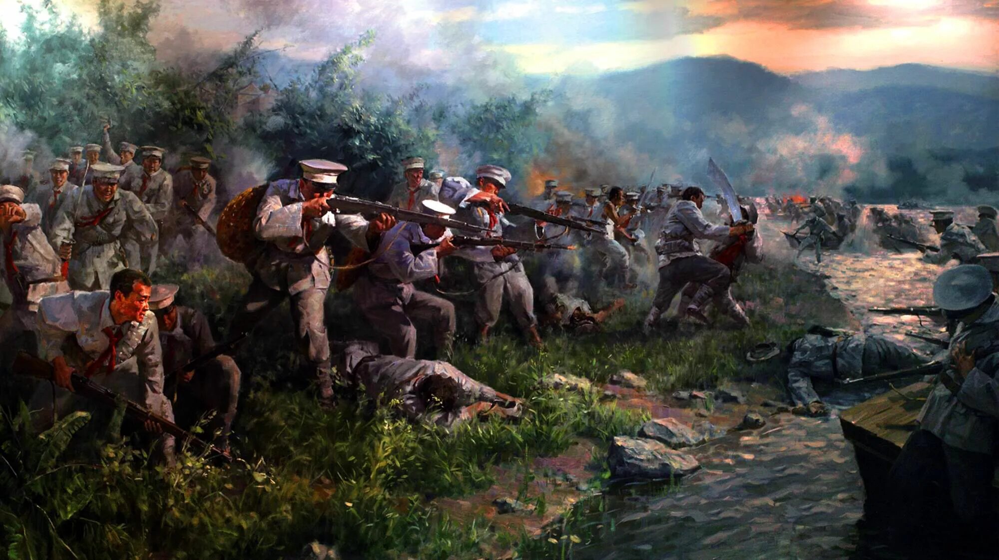 All in battle. All in battle