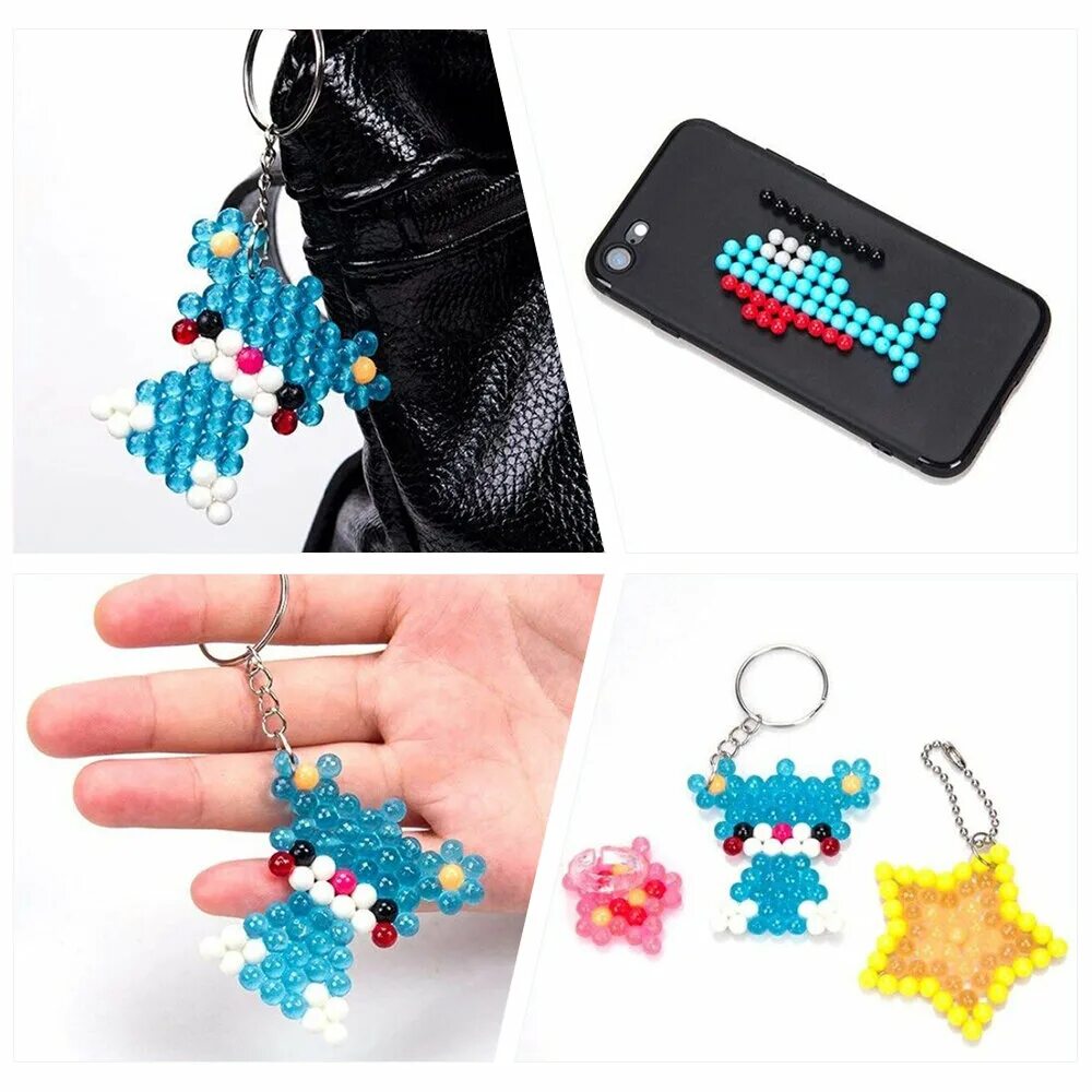 аквамозаика как сделать брелок. брелки из аква мозаики. аквамозаика как сделать брелок. брелок из бусин. аква бидс фигурки брелок.