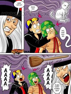 Slideshow chaves comendo a chiquinha.