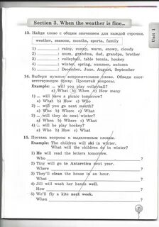 гдз 4 класс рабочая тетрадь страница 7 английский язык Биболетова, Денисе.....