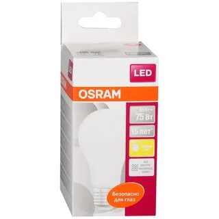 Светодиодные лампы osram груша