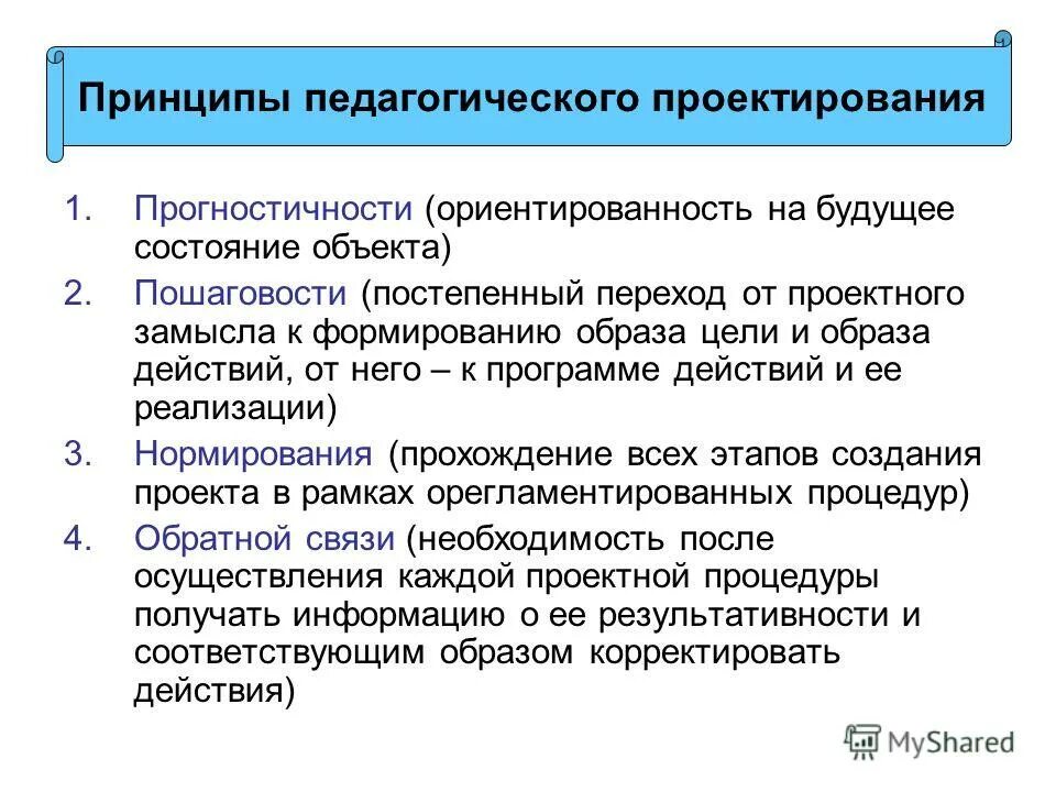 цель управления объекта. принцип прогностичности в проектной деятельности. архитектура будущего. описать свою цель. каковы формы и принципы педагогического проектирования.