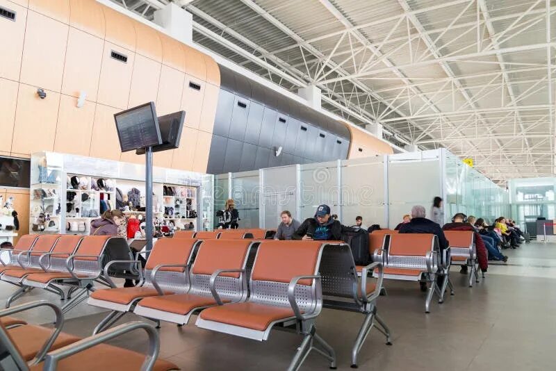 Departure hall