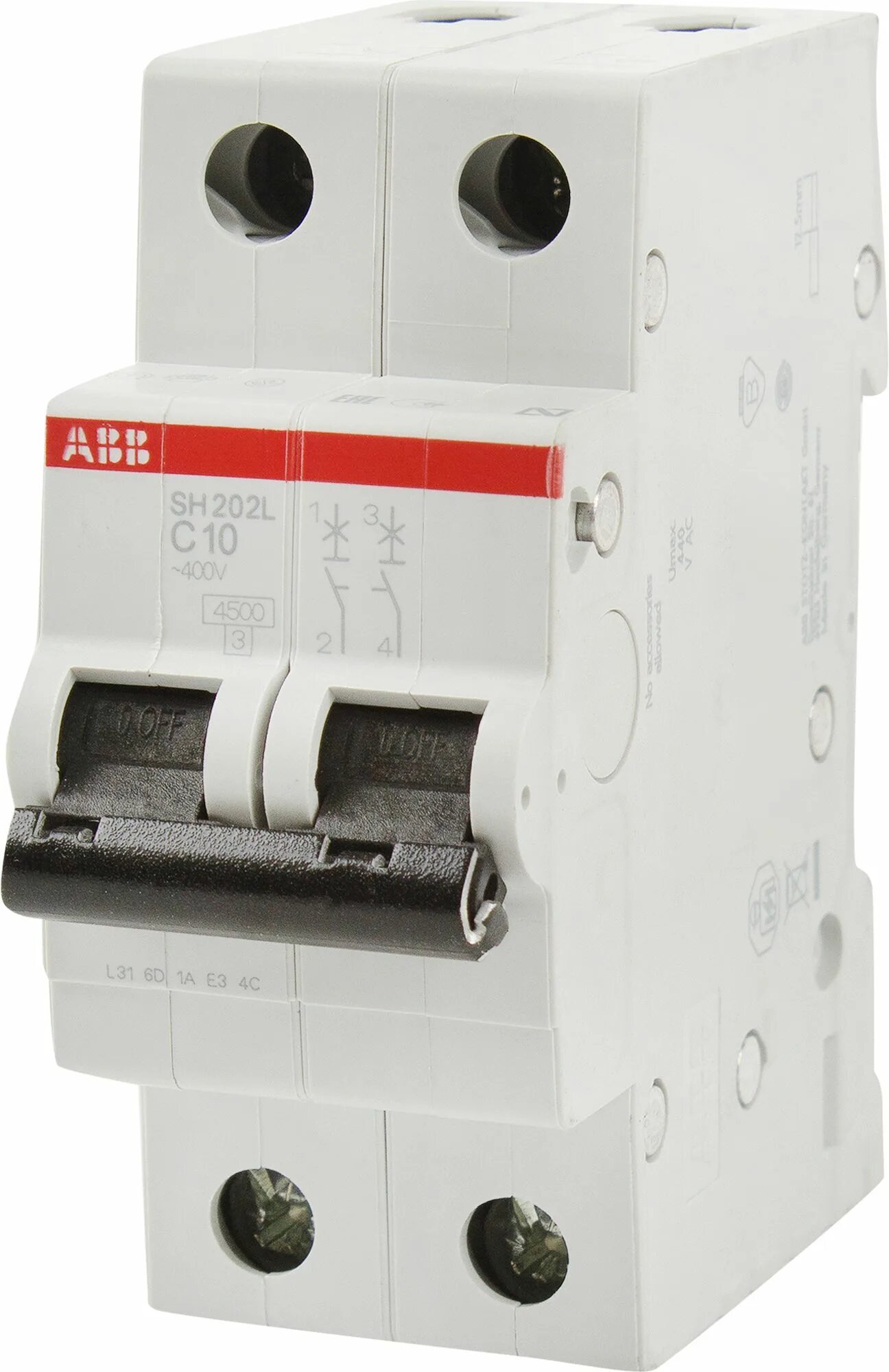 Автоматический выключатель ABB s202. Автоматический модульный выключатель ABB 2п c sh202l 4.5ка 50а. ABB sh202l c32. Автомат ABB sh202l 2p 10а.