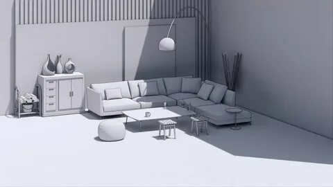 3d model interior