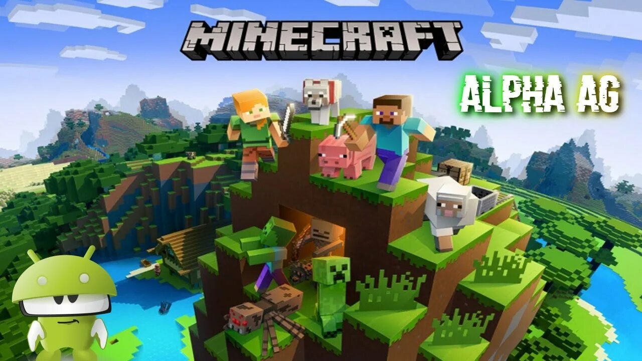 Майнкрафт Alpha AG. Алпха АГ. Minecraft pe Alfa. Alpha-AG.ru. Альфа аг мод