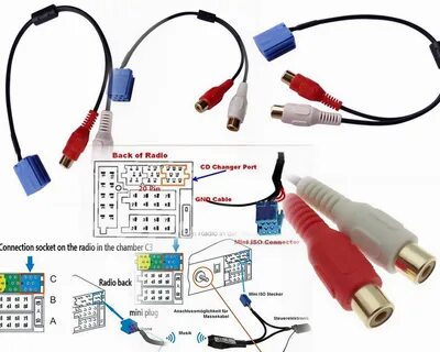 Как подключить rca к магнитоле
