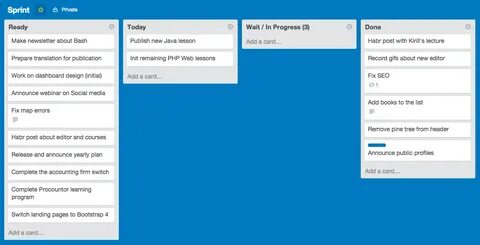Universe trello