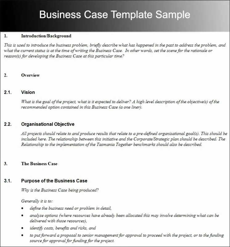 Business case structure. Showcase template. Business case template. Business case example. Project business case template.