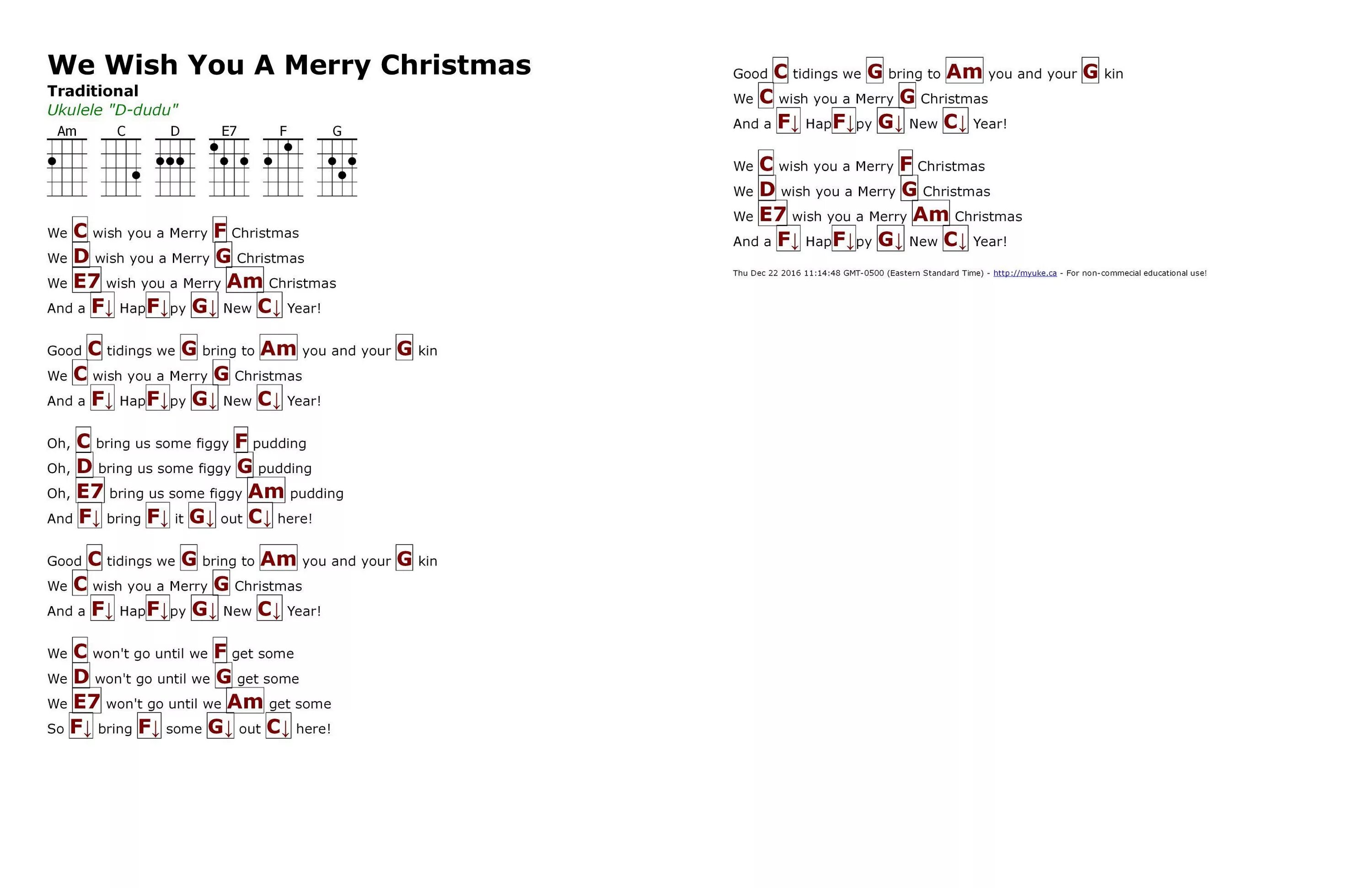 Табы для укулеле we Wish you a Merry Christmas. Merry Christmas Ukulele. Merry Christmas на укулеле. Merry Christmas табы на укулеле. Песню рождество аккорд