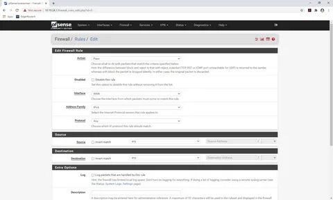 L2tp pfsense