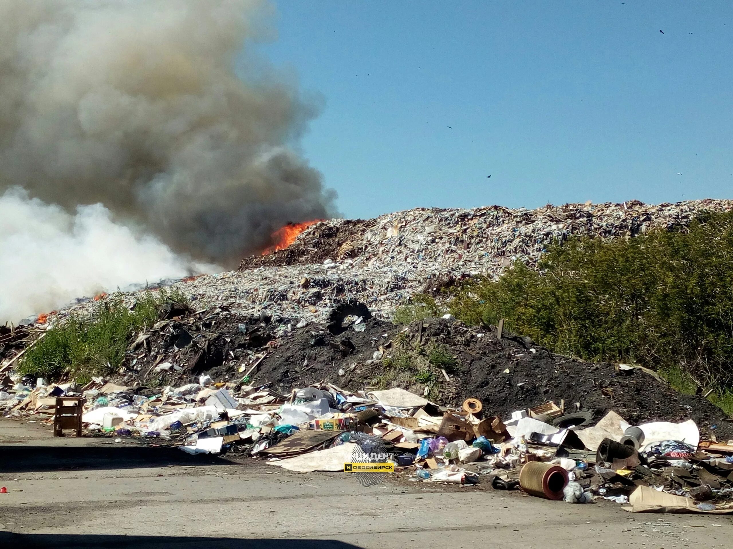 мусорный полигон в новосибирске