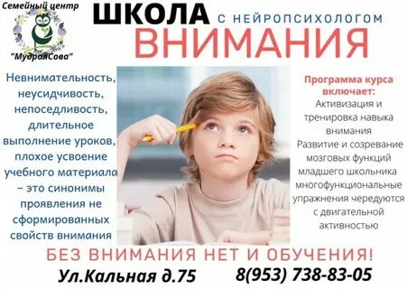 Курс школа внимания