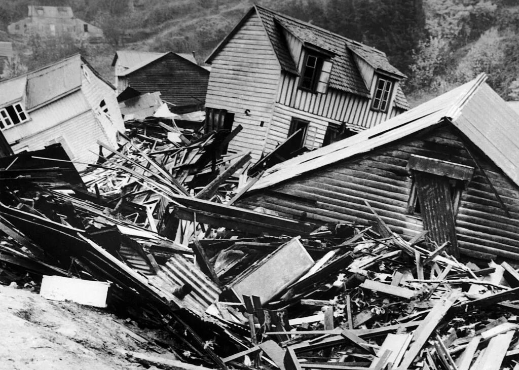 Великое Чилийское землетрясение 1960. Вальдивия землетрясение 1960. Великое Чилийское землетрясение (22 мая 1960).