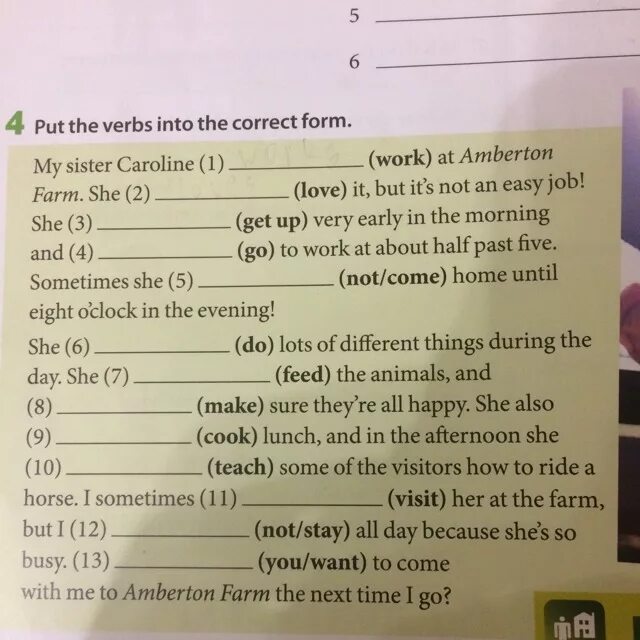 Complete the text with the worlds. Put the verbs in the correct form ответы. In the correct form of the verbs. Put the verb the correct form. Put the verbs into the correct form с ответами.