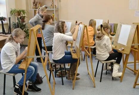 Учеба в художественной школе