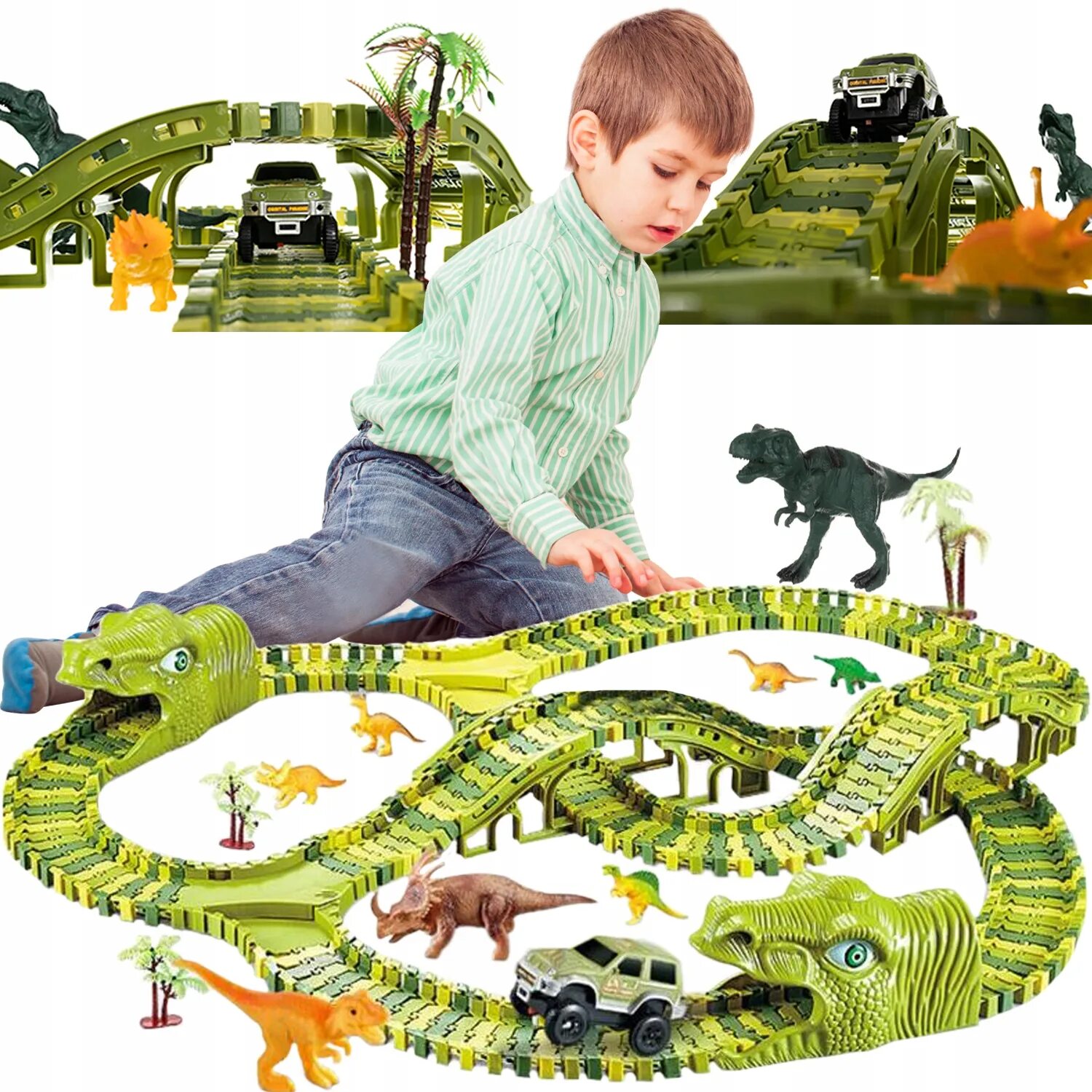 Динозавров дороги. Динозавр с машинкой и дорогой. Трасса с динозавром. Трек с динозавром. Динозавр на дороге.