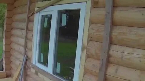 Обсад для окон в деревянном доме