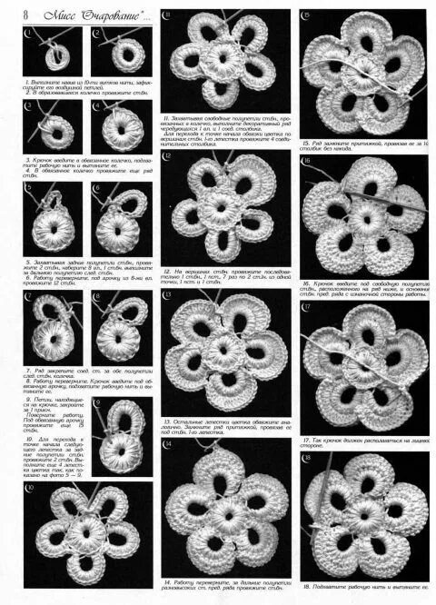 Ирландское кружево схемы бесплатно Российский Сервис Онлайн-Дневников Irish crochet patterns, Irish lace crochet, I