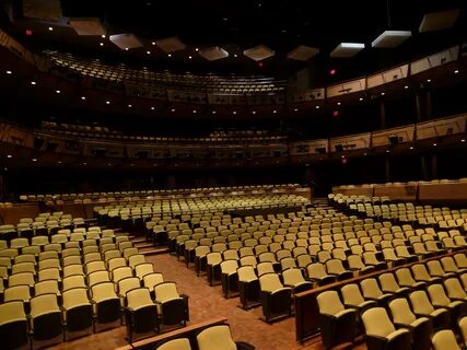 The theater center