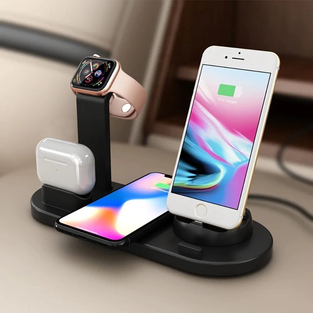 Айфон 11 про беспроводная зарядка. Беспроводная зарядка Аппле. 3 In 1 Wireless Charger. Док станция Wireless Charger. Док станция Эппл 3 в 1.