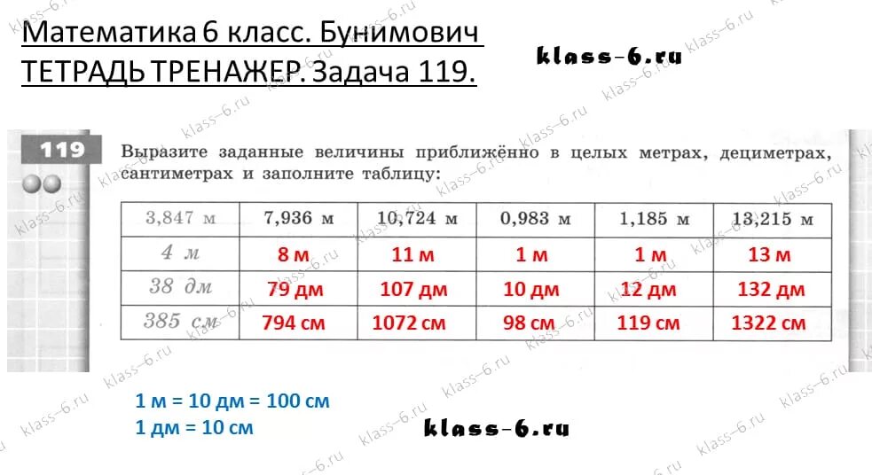 Заполните последнюю строку таблицы округлите до целых