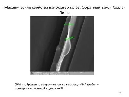 Объясните физические свойства наноматериалов