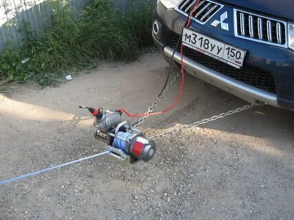 Лебедка электрическая 12v своими руками