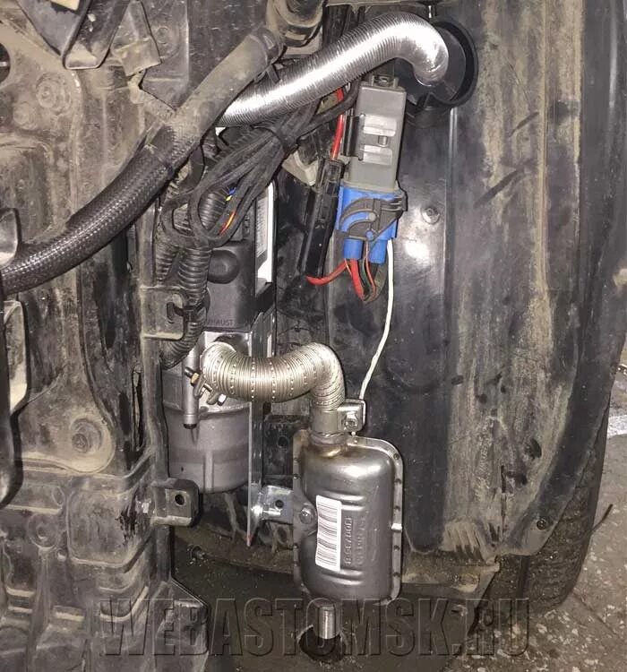 Установка Webasto на Volkswagen Golf