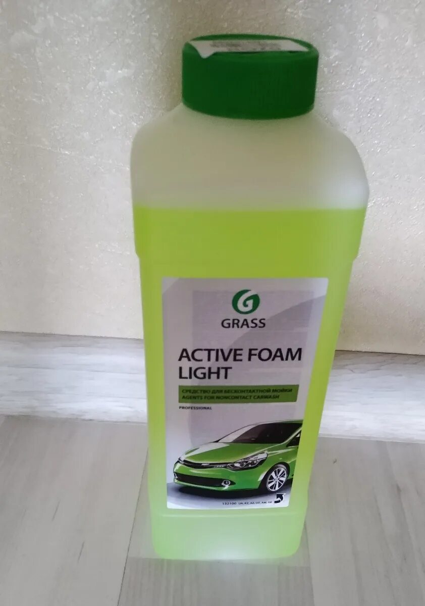 Автошампунь grass Active Foam Light. Пена активная Active Foam Light 1 л. Active Foam Light для салона. Grass пена для салона автомобиля. Пена grass active foam