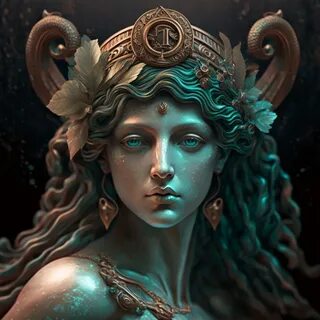 Морская богиня супруга посейдона