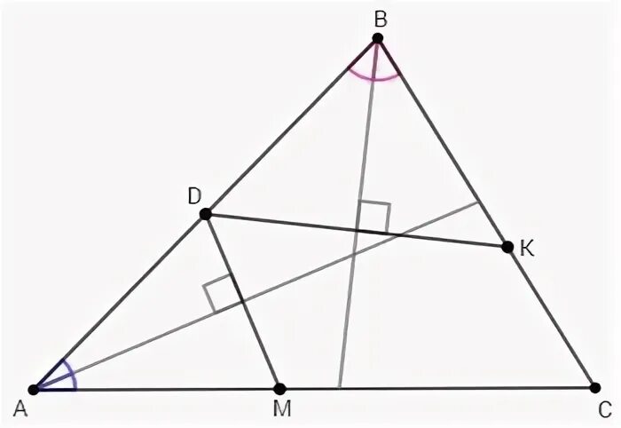 Середина перпендикуляра стороны ав треугольника авс. Д середина стороны АВ. Равнобедренный треугольник ab=BC bd-биссектриса найти bd -Медиана.