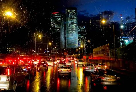 Дождливый мегаполис