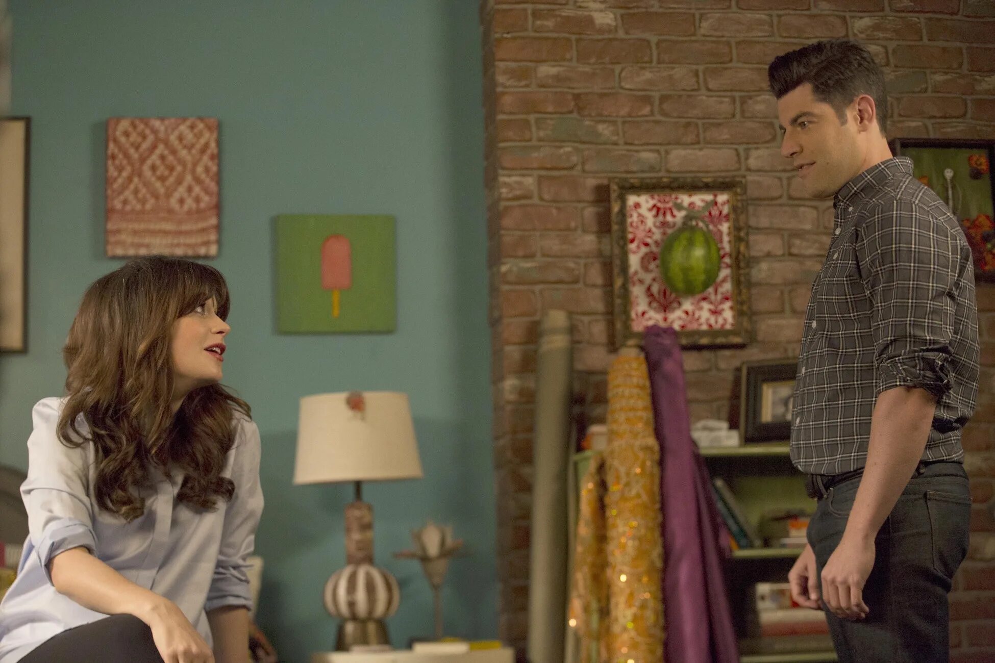 Taking whats not yours. Новенькая Гэвин. New girl 2011.