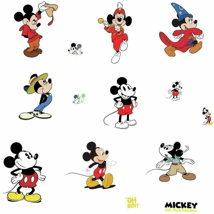 Дисней 4 буквы. Микки Маус и его друзья. Обои York Disney Kid. Стикеры Микки Маус. York Disney 4 rmk2328scs.