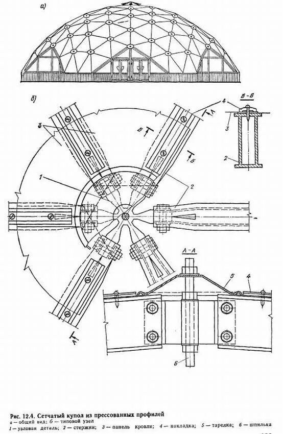 Кольцевая конструкция. Ребристо кольцевой купол чертеж. Теплица геокупол каркас чертежи. Чертеж купольной теплицы. Сетчатый купол конструктивные узлы.