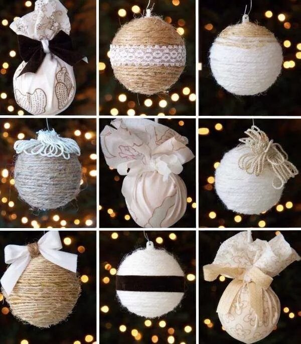 Елочные игрушки из пряжи. Шар из ниток с наполнением. Новогодняя игрушка шар из ниток. Как сделать новогоднюю игрушку из ниток. Новогодняя игрушка шар из ниток.