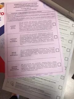Бюллетень номер