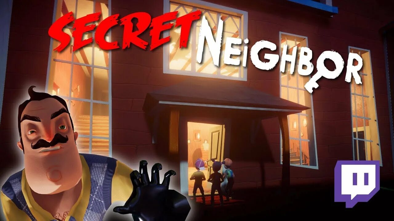 Neighbor s secret. Secret Neighbor мультиплеер. Секрет нейбор превью. Secret Neighbor ps4. Секрет нейбор Альфа.