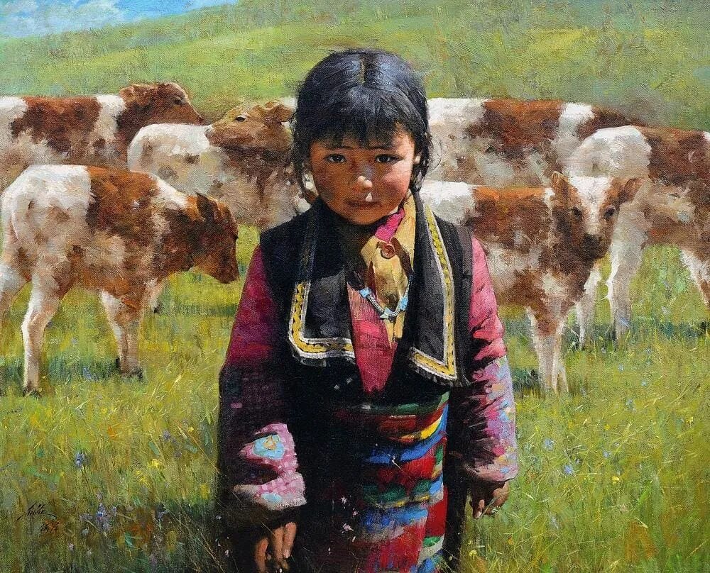 современный художник миллионер. He that he was an artist. хэ цзяин художник. художник ан хи. He that he was an artist.