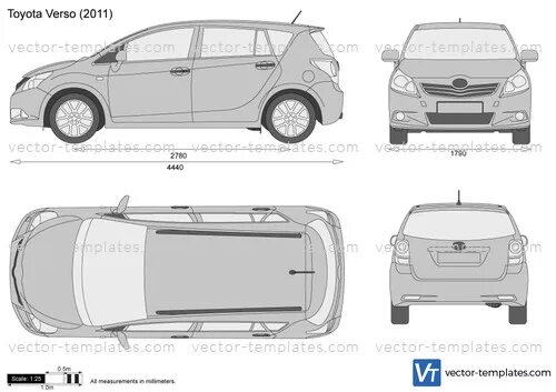 Toyota verso характеристики. Toyota corolla verso размеры. Габариты тойота версо 2013. Тойота версо габариты. Тойота версо габариты.