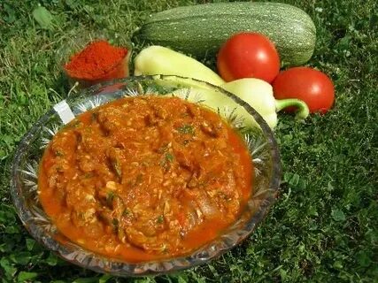 Икра из запеченных овощей в духовке кабачковая