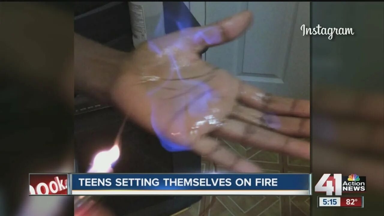 Fire challenge. Fire challenge