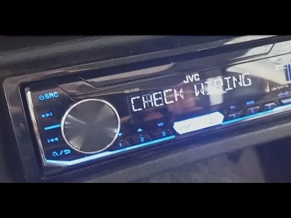 Miswiring check wiring then pwr on