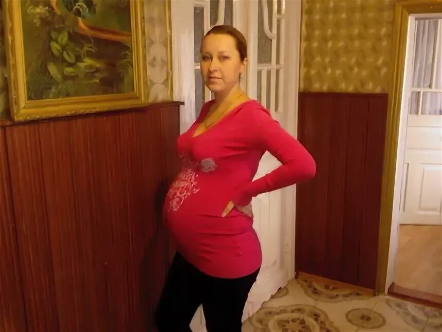 2 беременность в 35 лет. Животик на 38 неделе беременности.