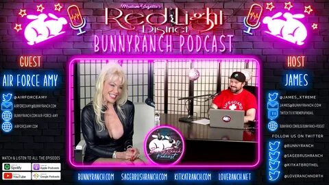 Season 2 Ep 1 BunnyRanch Podcast Air Force Amy! 