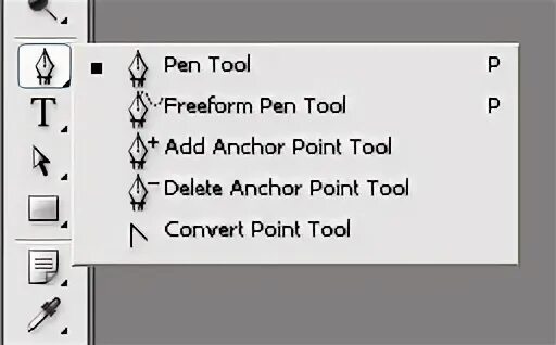 Add Anchor point Tool(добавить точку). Pen Tool. Delete Anchor point Tool. Convert Pen Tool. Tool добавить